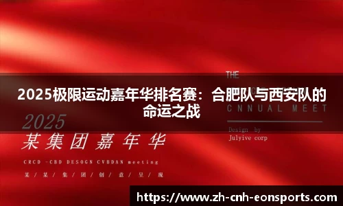 2025极限运动嘉年华排名赛：合肥队与西安队的命运之战
